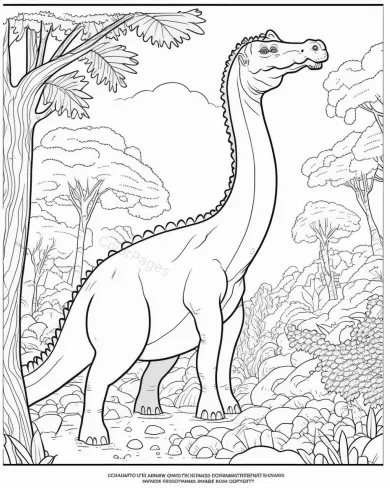 Dinosaur Coloring Adventure